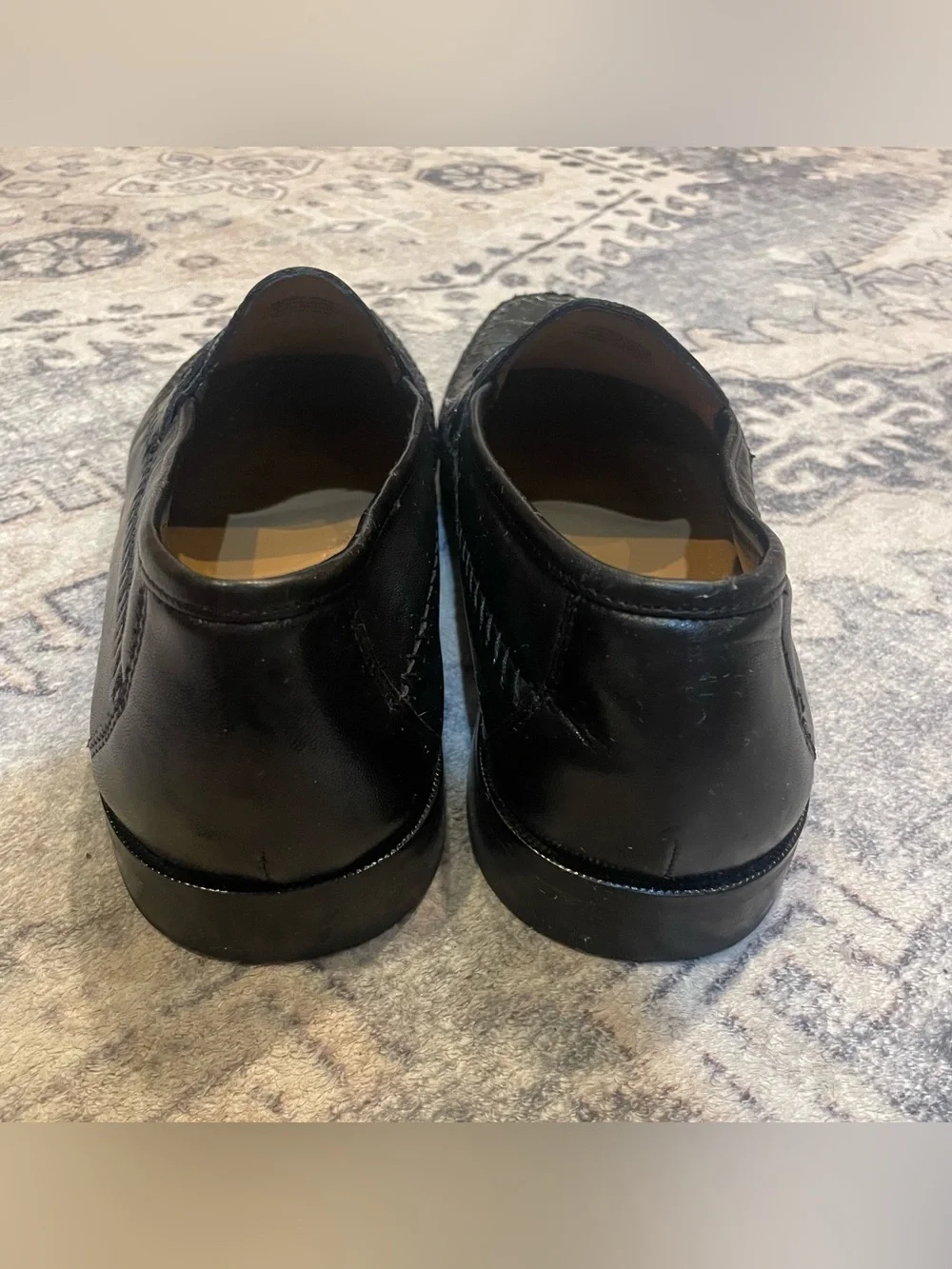 Florsheim Men's Black Leather Pisa Tassel Loafers